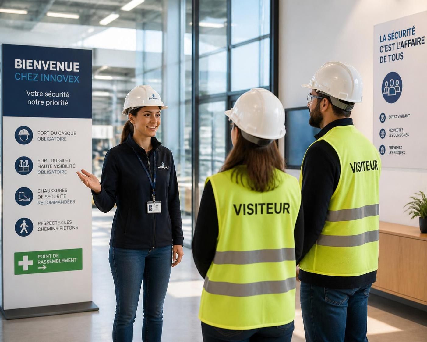découvrez les obligations légales pour assurer la sécurité en entreprise et protéger efficacement vos visiteurs dès leur accueil.