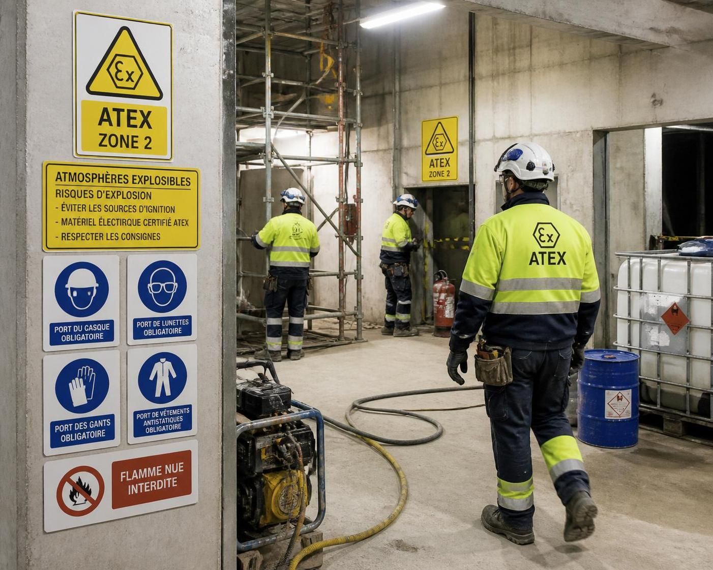 découvrez les obligations légales liées à la réglementation atex pour assurer la protection de vos salariés contre les risques d'explosion dans les bâtiments industriels.