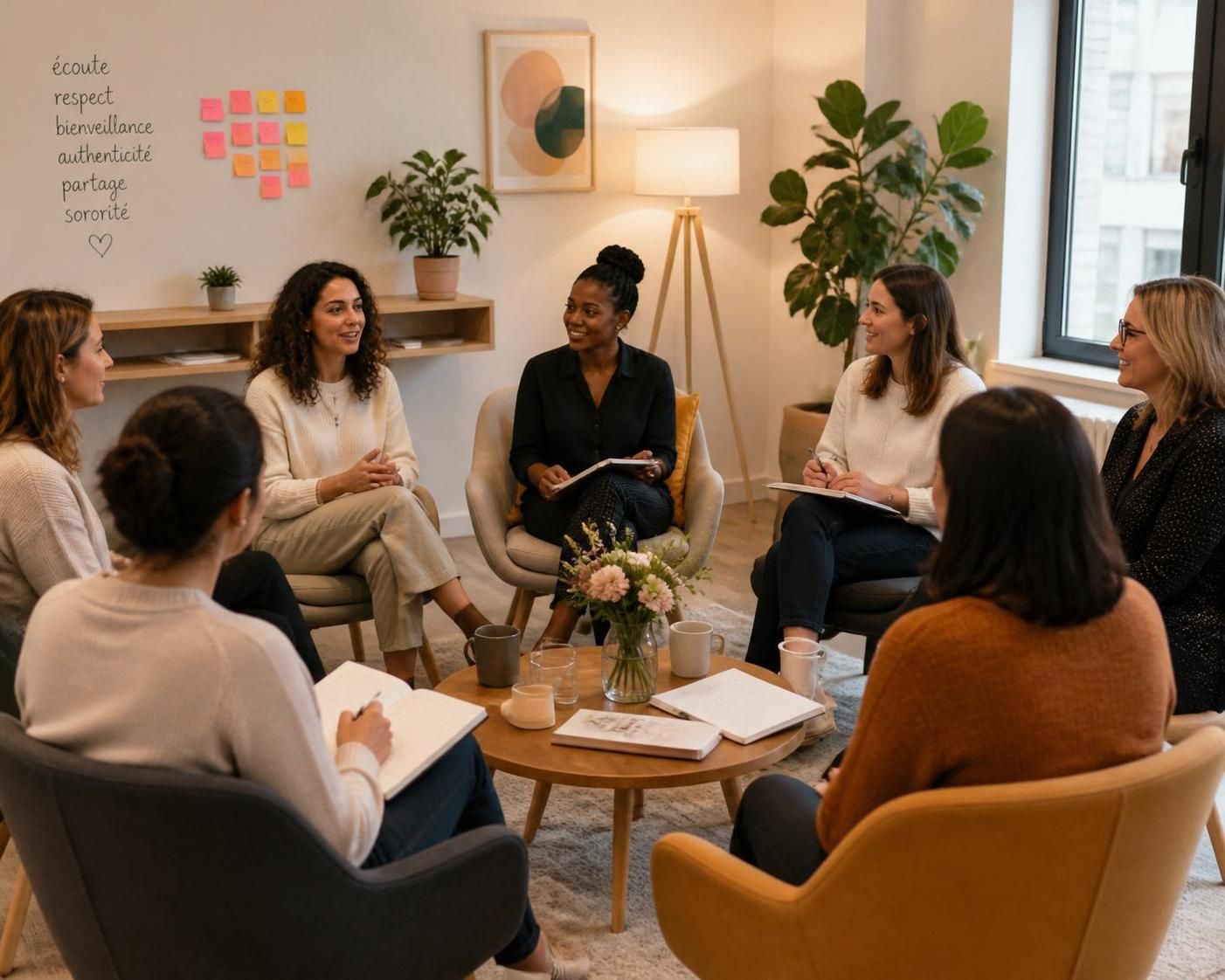 découvrez comment un cercle de femme crée un espace essentiel pour renforcer la solidarité et le soutien entre collègues au travail.