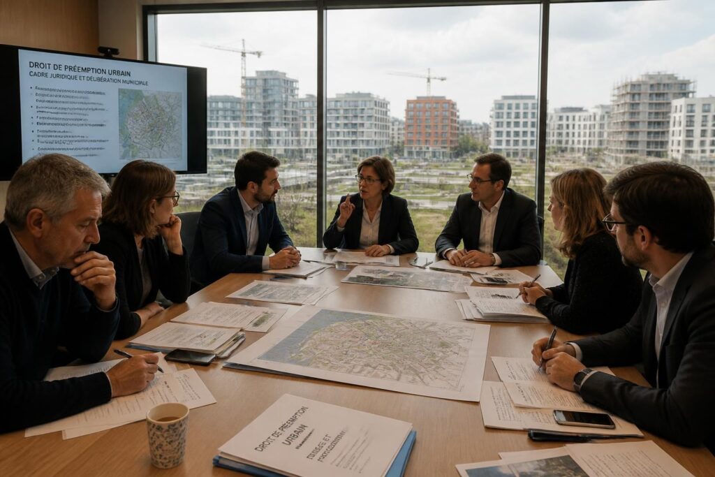 découvrez les règles qui encadrent la délibération du droit de préemption urbain et comprenez comment cette décision municipale est prise et appliquée.