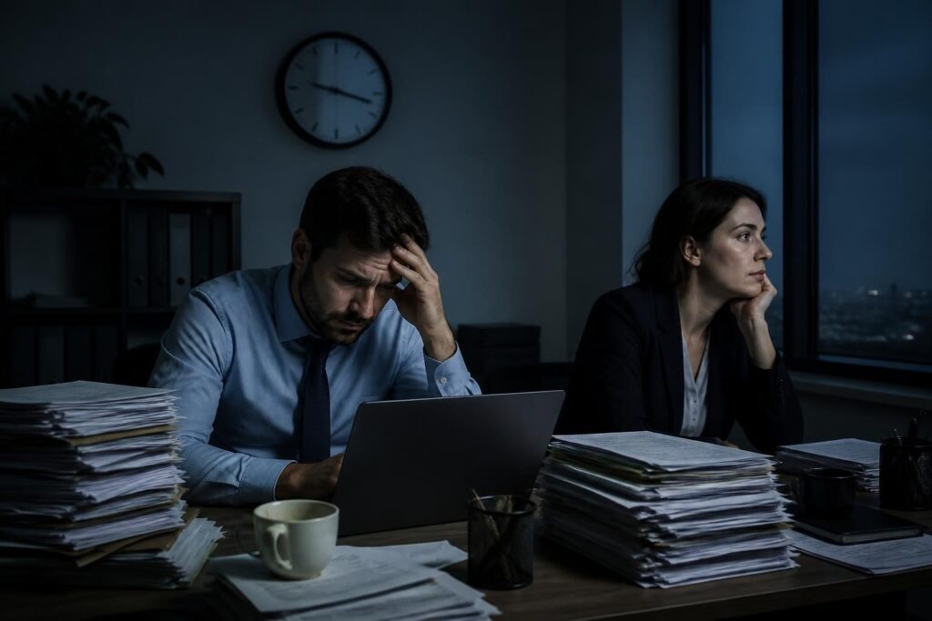 découvrez les risques associés à un investissement total au travail et comment préserver votre équilibre personnel pour un bien-être durable.