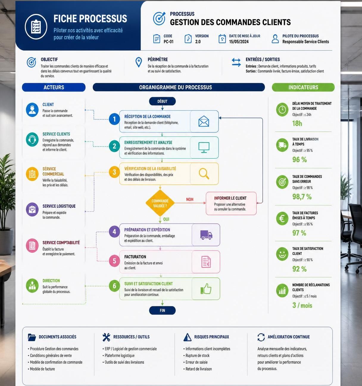 découvrez comment créer une fiche processus claire et efficace pour structurer vos documents en entreprise, facilitant la compréhension et l'optimisation des opérations.