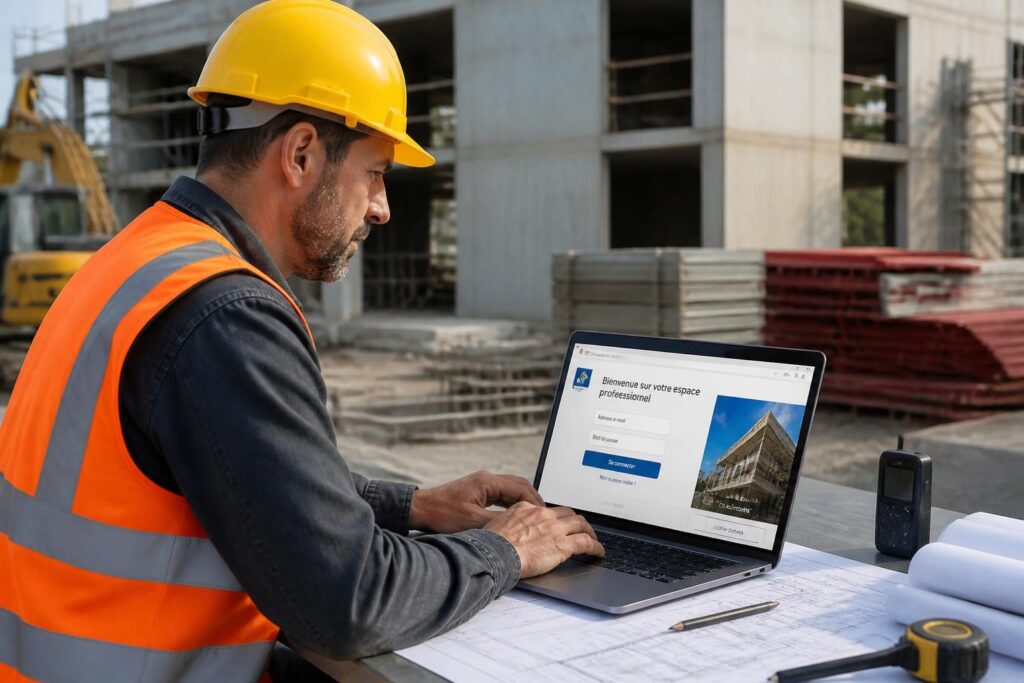 accédez facilement à votre compte ffb pour gérer tous vos services en ligne dédiés aux professionnels du bâtiment. simplifiez vos démarches et optimisez votre activité.