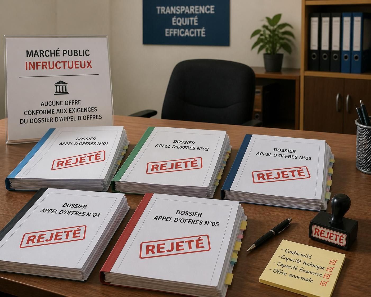 découvrez les raisons pour lesquelles un marché public peut devenir infructueux et apprenez les meilleures stratégies pour éviter cet échec et réussir vos appels d'offres.