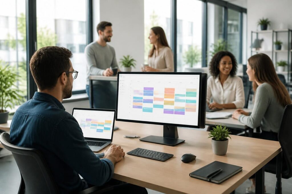découvrez comment un créateur de planning de travail pour employés simplifie la gestion du temps en entreprise, optimise l'organisation et améliore la productivité.