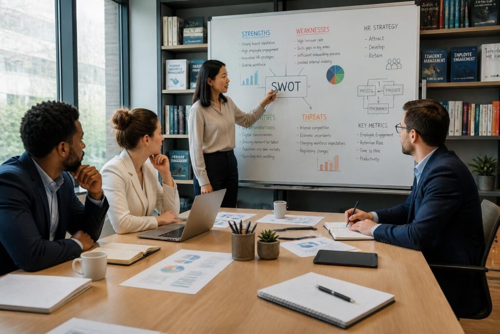 découvrez la définition de l'analyse swot et comprenez pourquoi cet outil reste essentiel pour élaborer une stratégie rh efficace et performante.