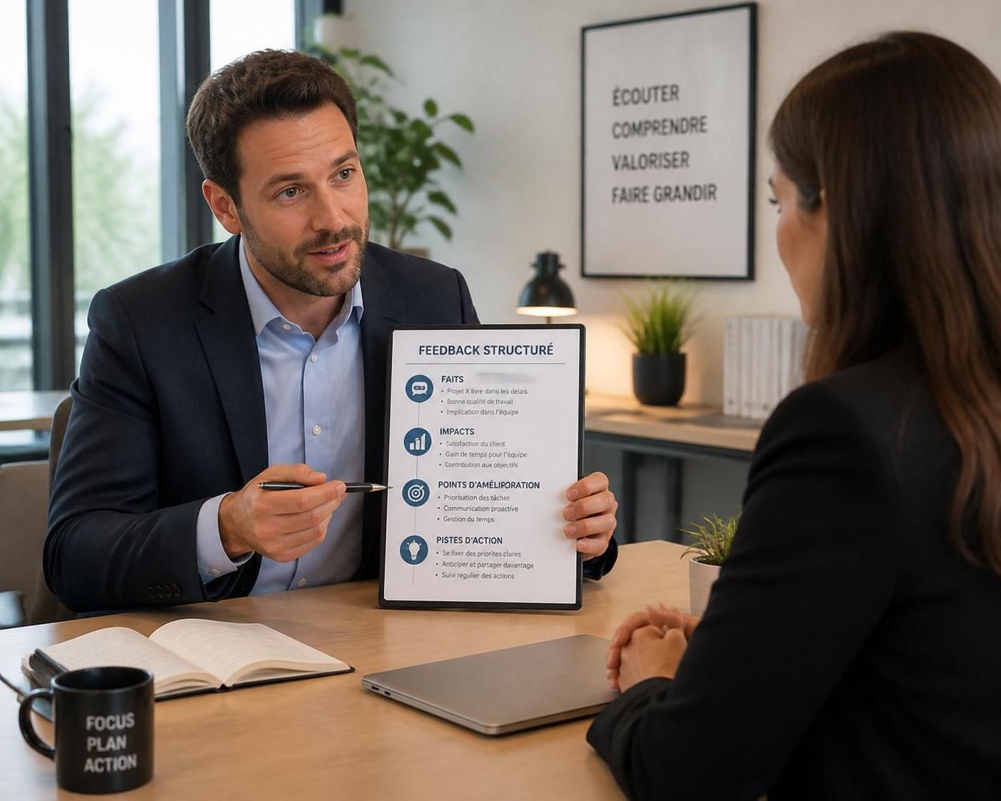 découvrez comment la méthode feedback syn révolutionne les entretiens professionnels en améliorant la communication et en favorisant un développement efficace.