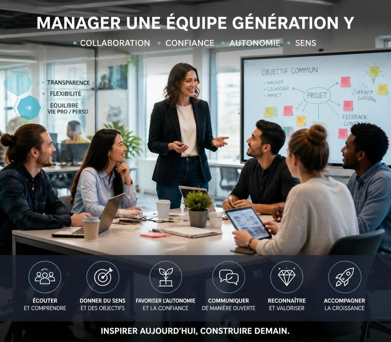 découvrez les méthodes efficaces pour manager la génération y et motiver vos équipes en favorisant engagement, communication et innovation.