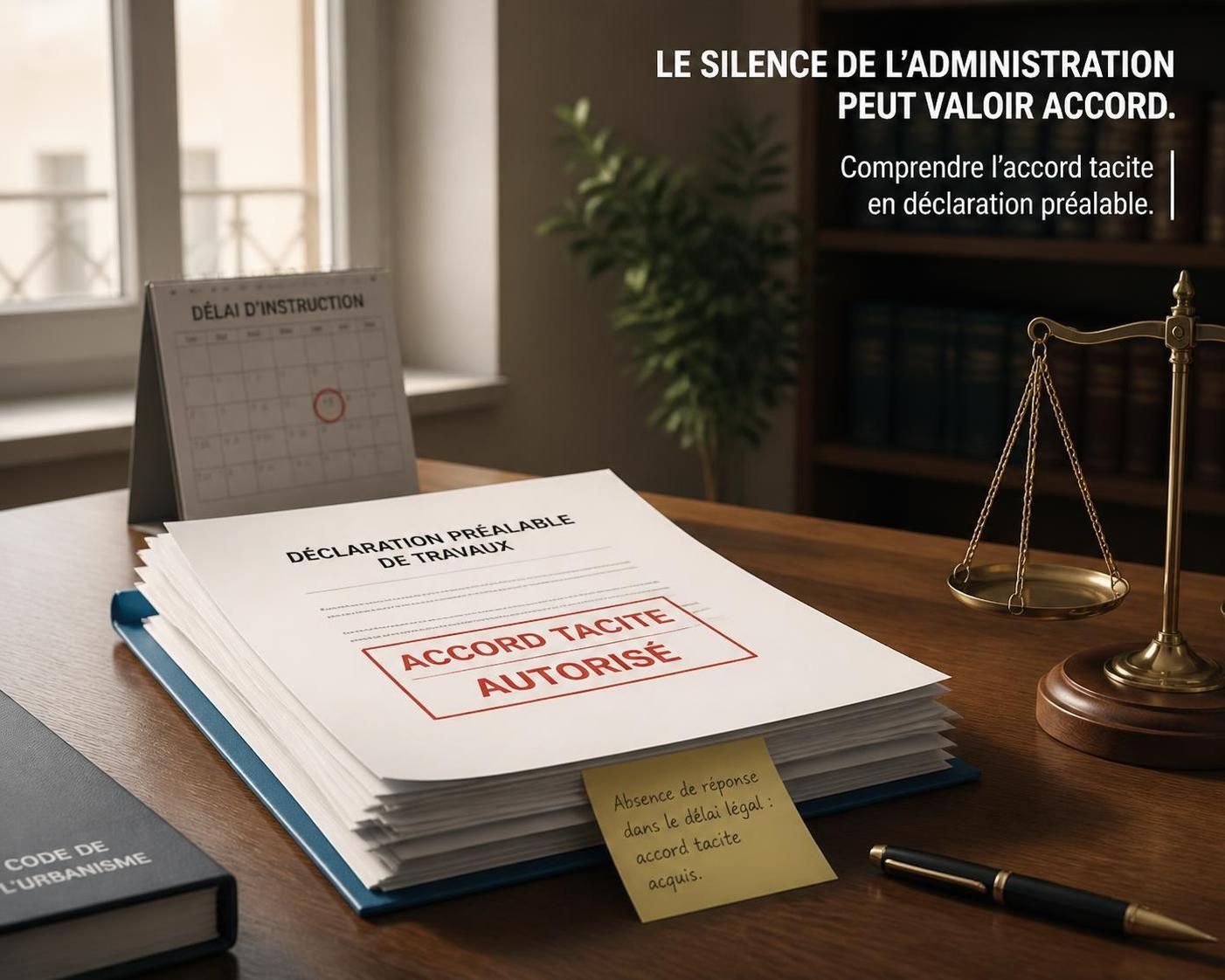 découvrez quand l'absence de réponse à une déclaration préalable en droit du travail est considérée comme une acceptation tacite, et les implications juridiques associées.