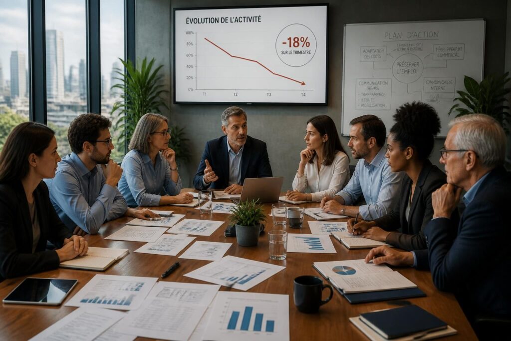 découvrez des stratégies efficaces pour préserver l'emploi en entreprise face à une baisse d'activité et assurer la stabilité économique.