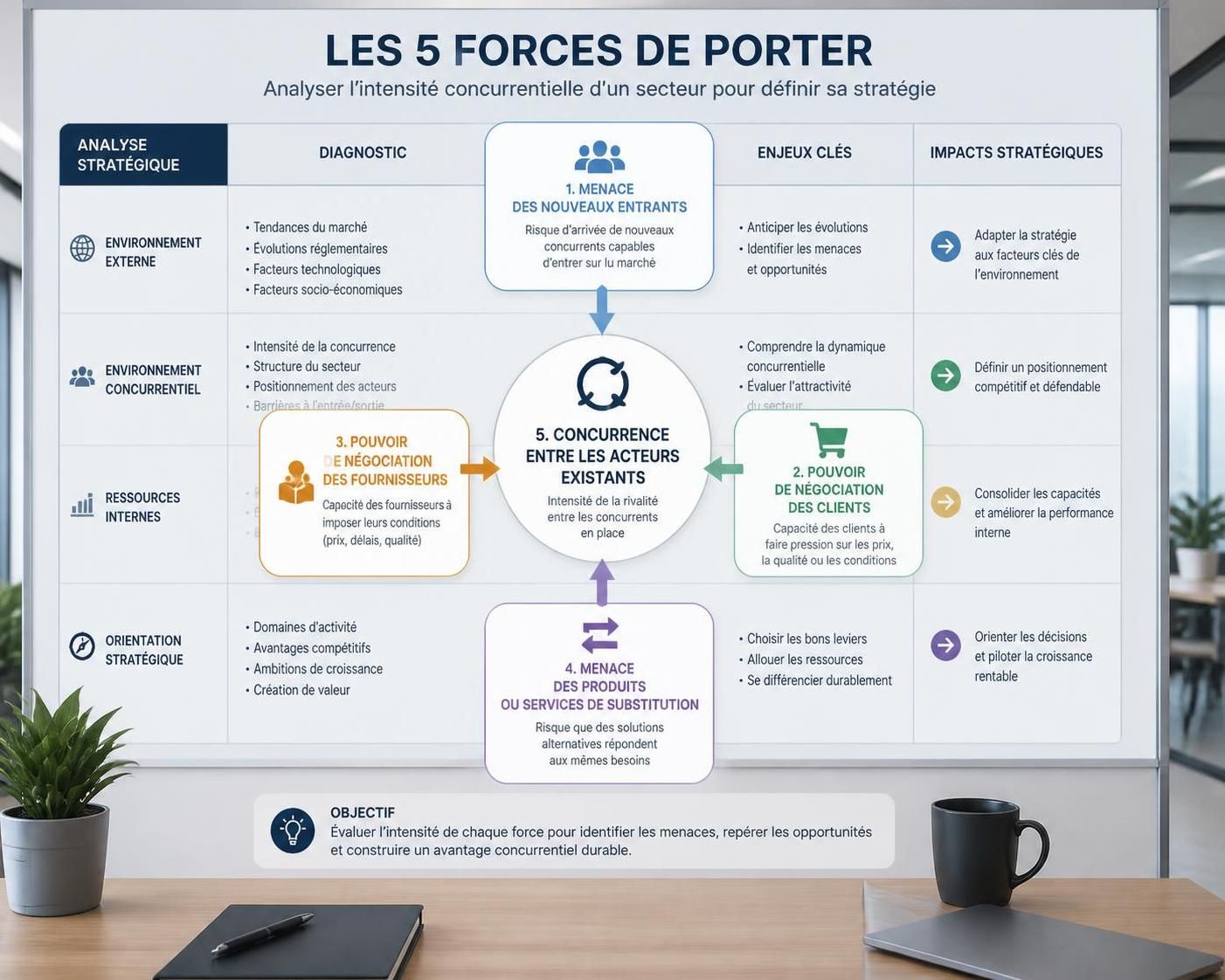découvrez un exercice corrigé détaillé sur les 5 forces de porter pour maîtriser l’analyse concurrentielle et améliorer votre stratégie d’entreprise.